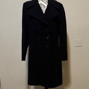 Via Spiga Black Trench Coat